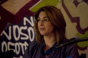Speech by Naomi Klein at Nosotros, a the free social area in Athens on May 26, 2013