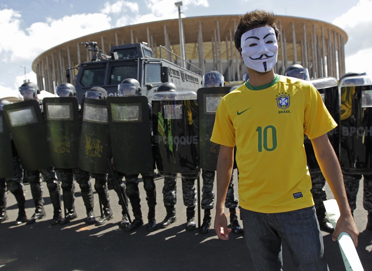 brazil-world-cup-protests-masked-man-neymar-jersey